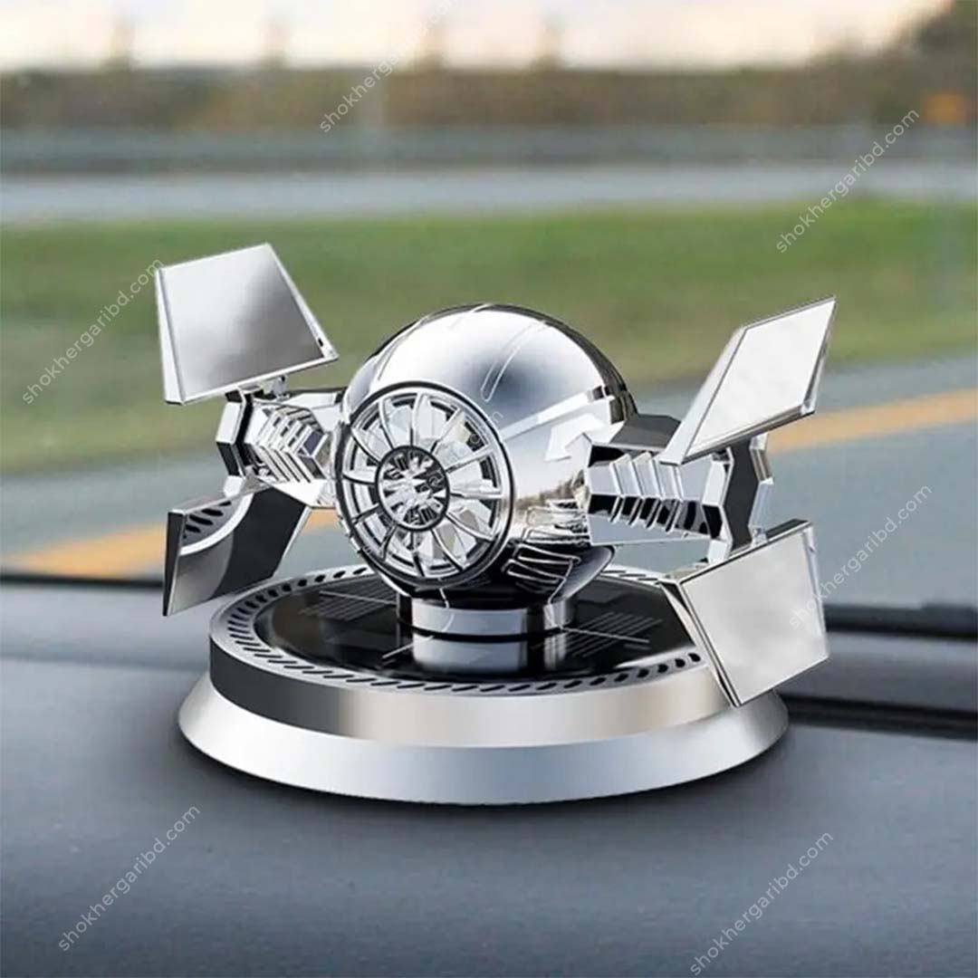 Car Wick Design SolarAir Freshener - Silver image