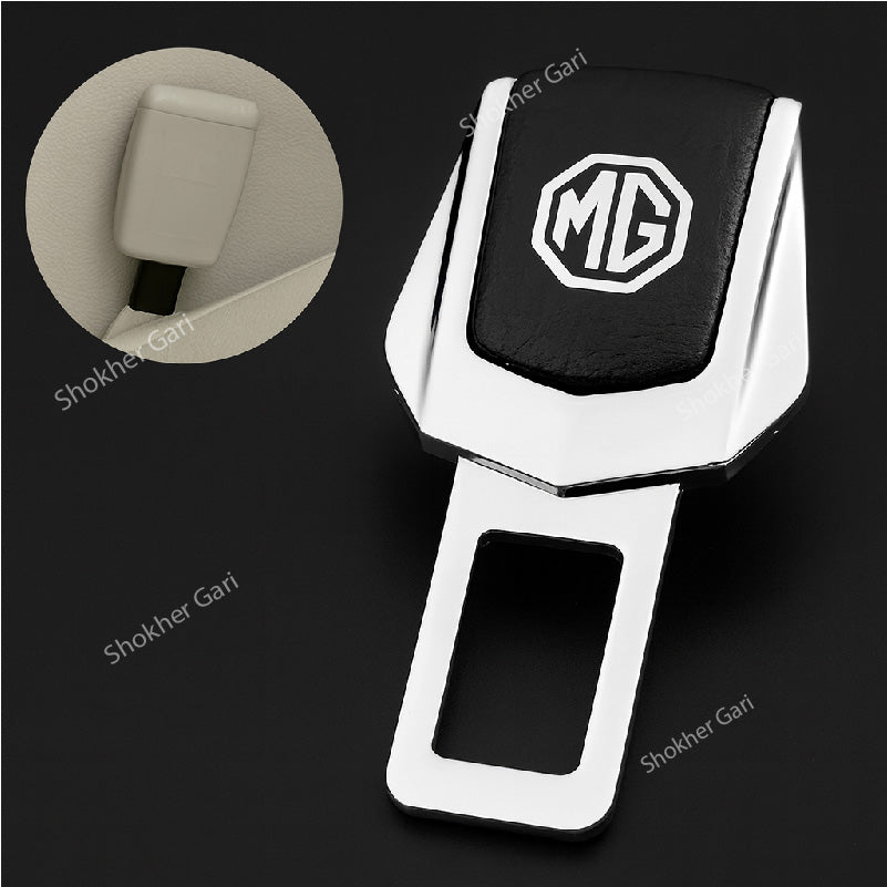 Safety Seat belt Lock Buckle Anti-Alarm 2pcs Set - MG image