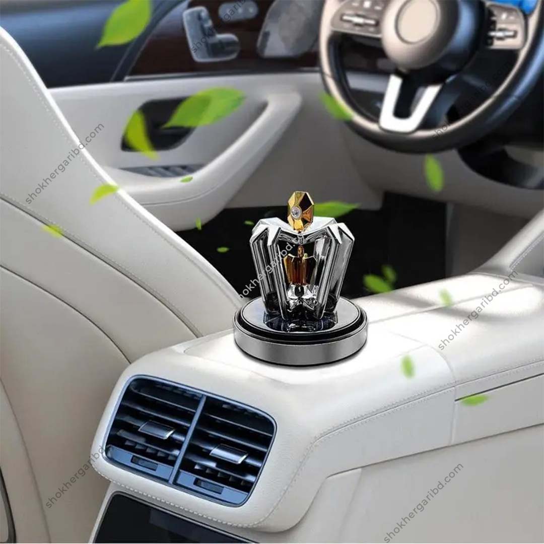 Crown Odor solar perfume For Car Dashboard image 2