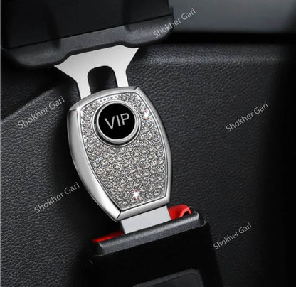 1 Pcs Vip Stone Car  2in 1 Buckle for seat belt image 0