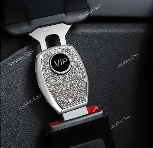 1 Pcs Vip Stone Car  2in 1 Buckle for seat belt image 0