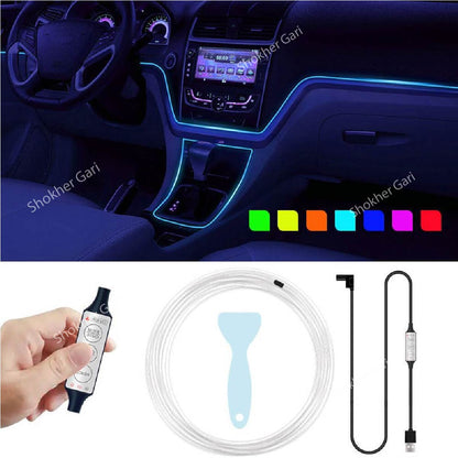 USB Wireless 3 Meter Remote App Control Neon RGB light image 1