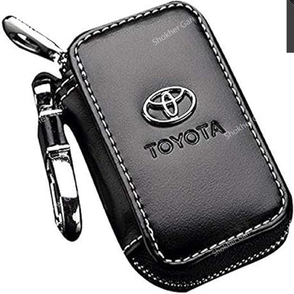 Toyota Middle Logo Remote cover Pu leather image 2