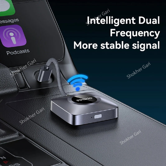 Yesido KM23 Wireless Intelligent Connection Dual-band WIFI Free Adapter Inside Wireless Carplay image 0