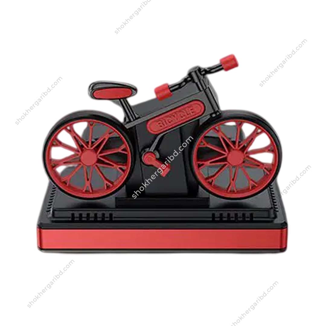 Car Solar By Cycle Shape Fragrance Perfume - Red image