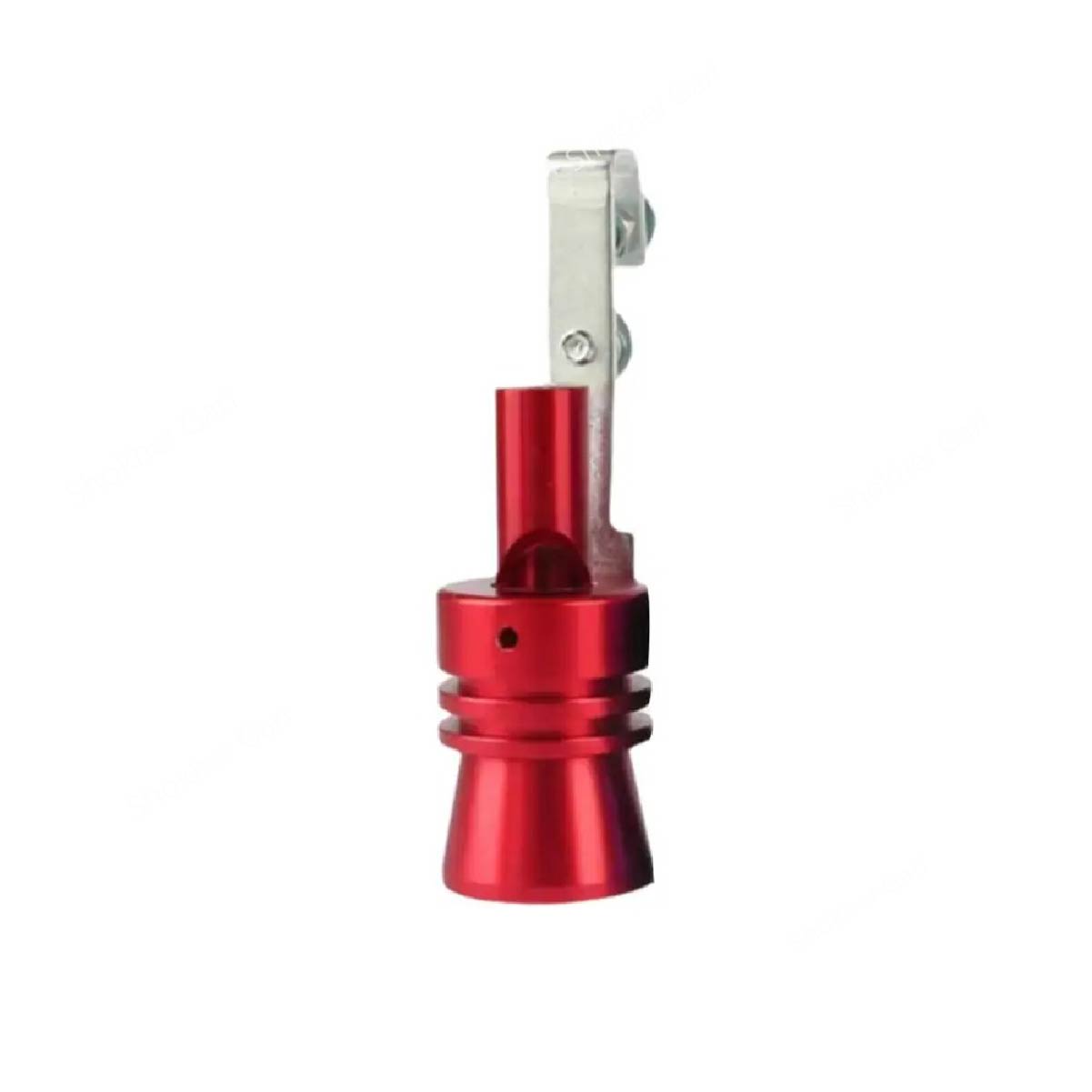 Universal Turbo Sound Exhaust Muffler Pipe Whistle - Red image