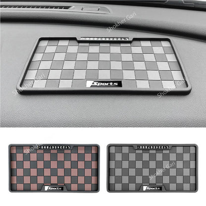 1pcs Sports Flat Mobile Number Anti-Slip Pad image 8