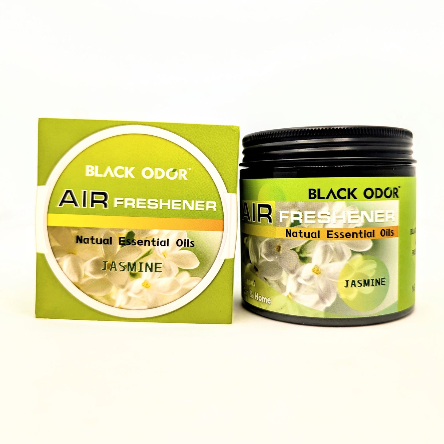 BLACK ODOR (Jelly type) Air Freshener Natural Essential Oils Scented Home, and Office image 8