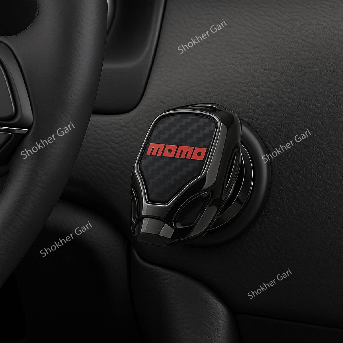Car Engine Start Stop Switch Button Cover 1 Piece image 7