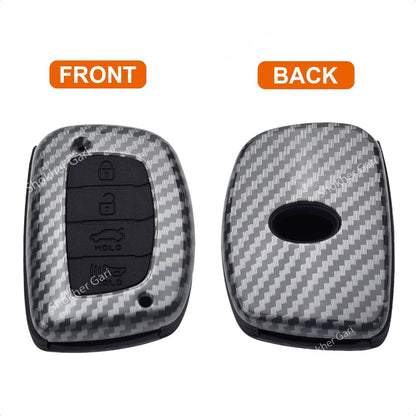 M/Y Carbon Fiber Remote Cover for Hyundai Creta image 0