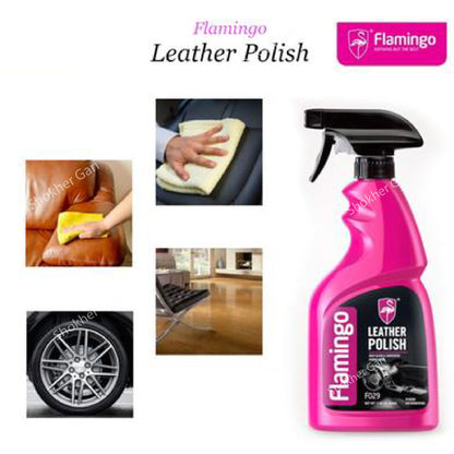 Flamingo Car Leather Polish 500ml image 3