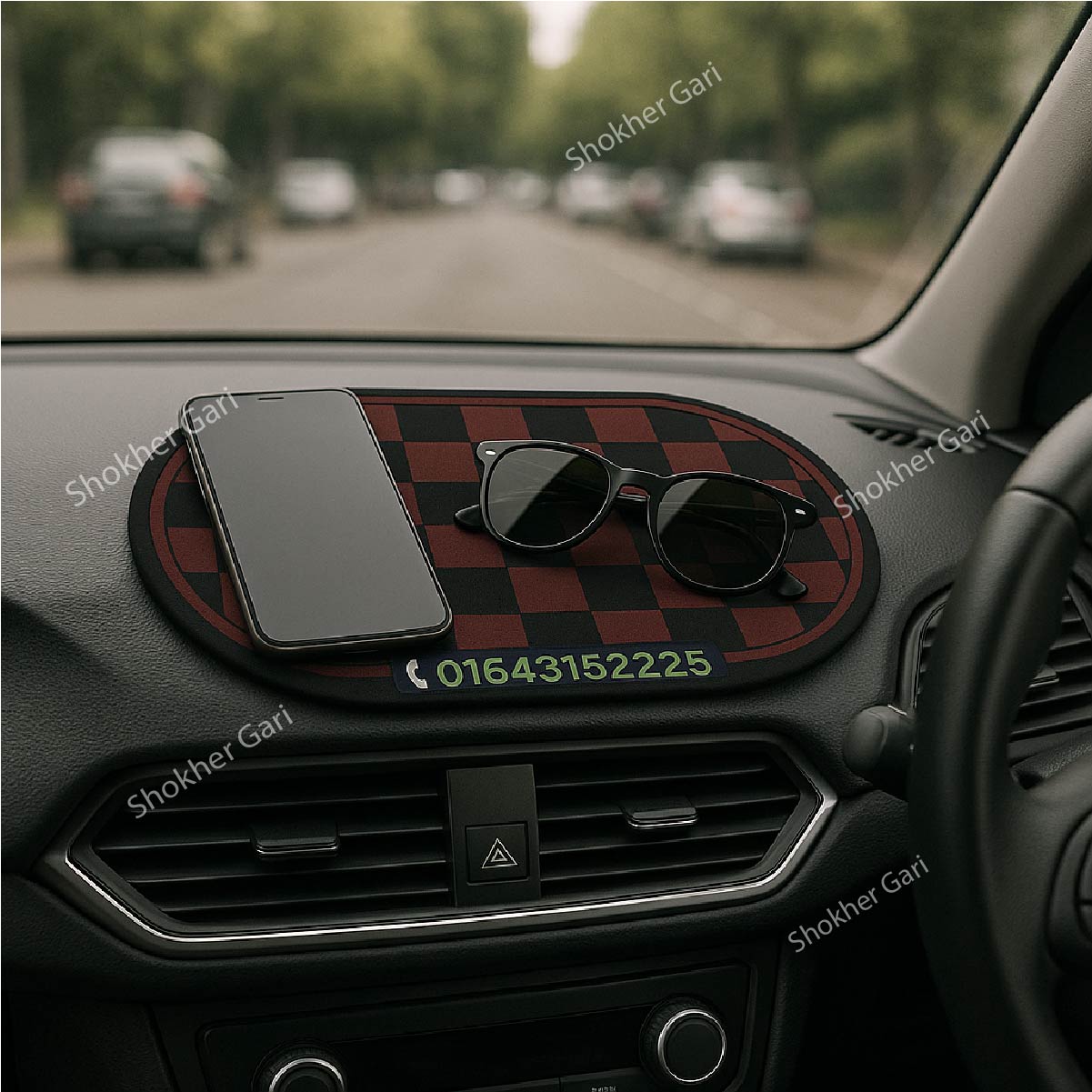 Capsule Shape Twin Color 2 in 1 mobile mat image 0