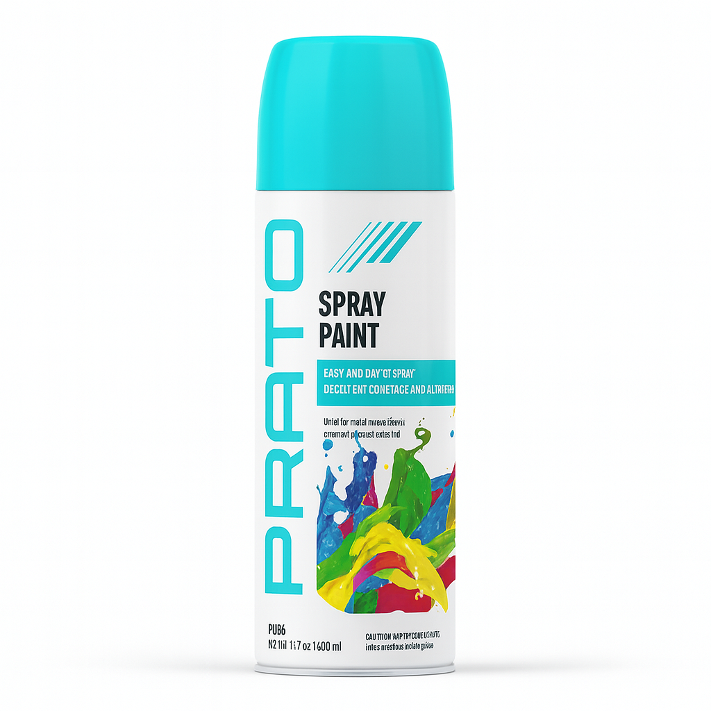 Prato Car Color Spray Paint Black,White, Silver. image 1