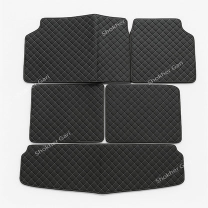 7D Artificial Leather Back Dala Mat For Few Car image 2