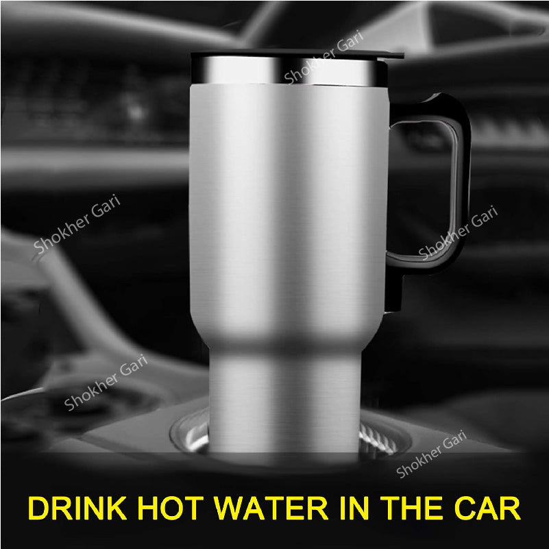 Leakproof Travel Electric Mug for Hot Drinks 300 ML image 3