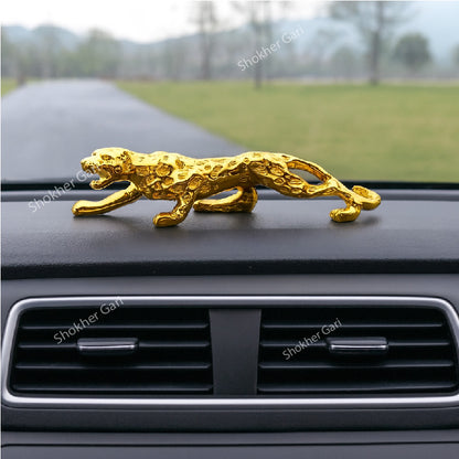 Car Dashboard Decorative Jaguar Showpiece image 3