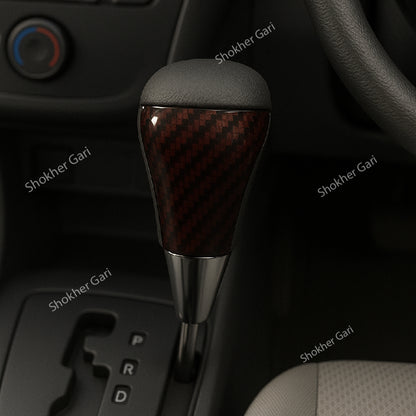M/Y Universal Wooden Black Gear Shift Knob image 3