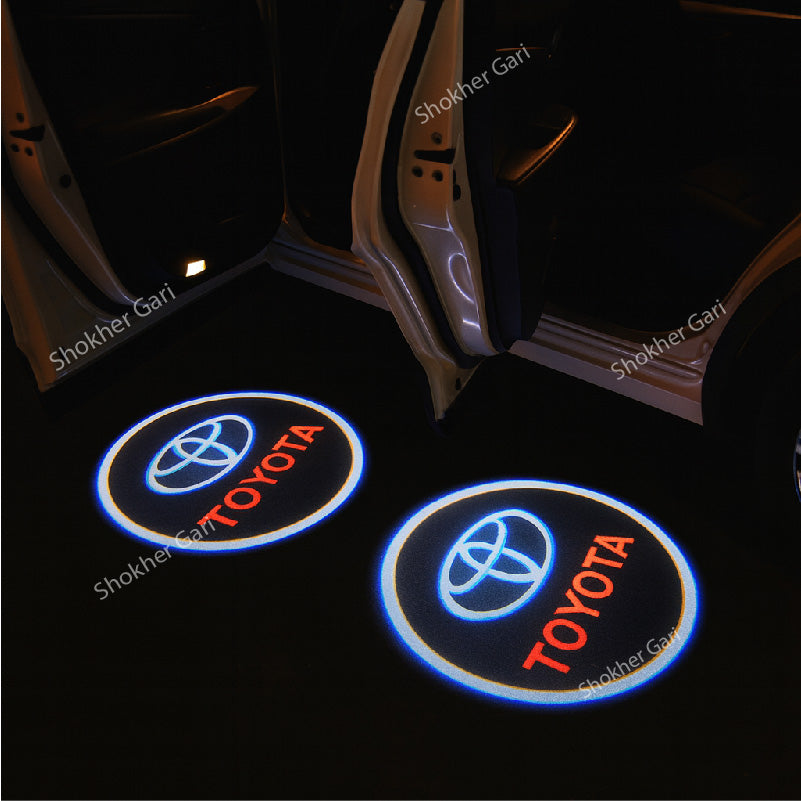 Car Door Welcome Light - Door Shadow Light 2pieces Set - Toyota image