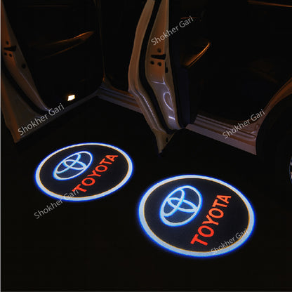 Car Door Welcome Light - Door Shadow Light 2pieces Set - Toyota image