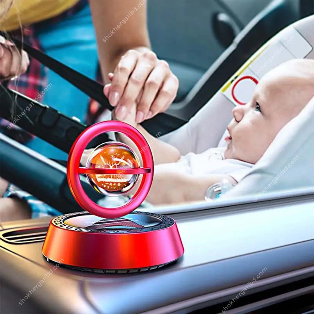 Car Solar Curve 2 Ring Solar Perfume image 3