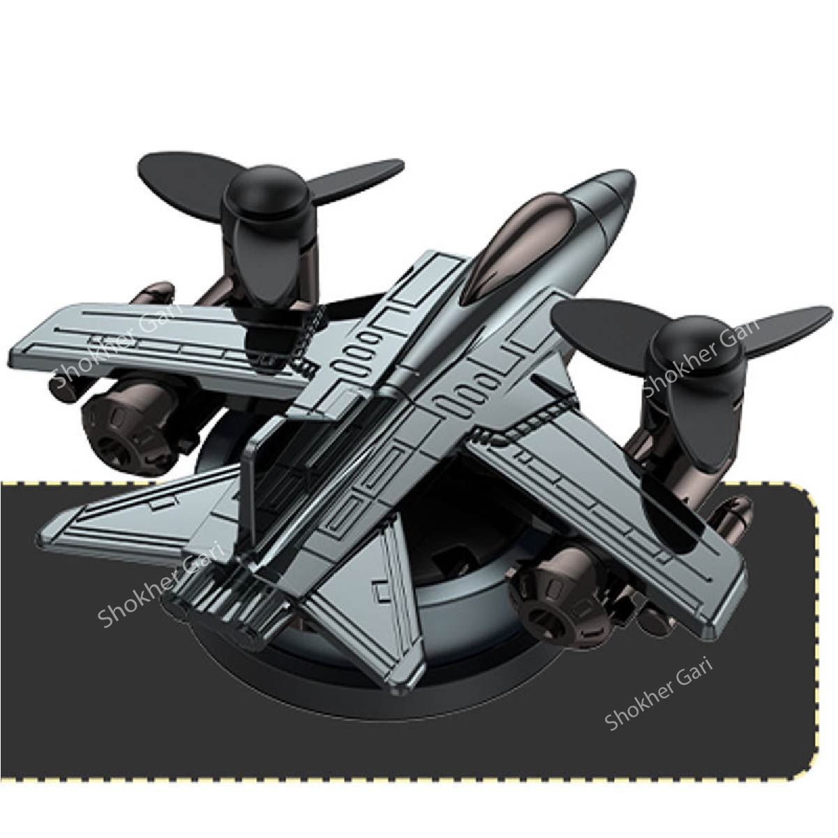 New Fighter AC Vent Air Craft Solar perfume - Ash image