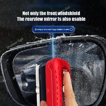 1 pcs Car Windshield Water Oil Film Cleaning Brush image 0