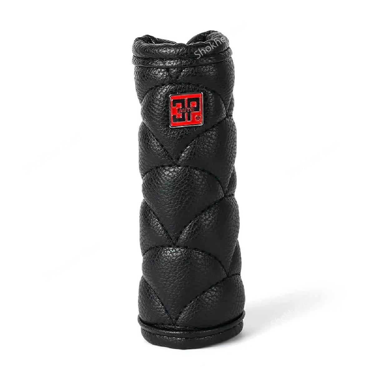 Hand brake handle cover - Hand brake Protection - Artificial Leather, Black image