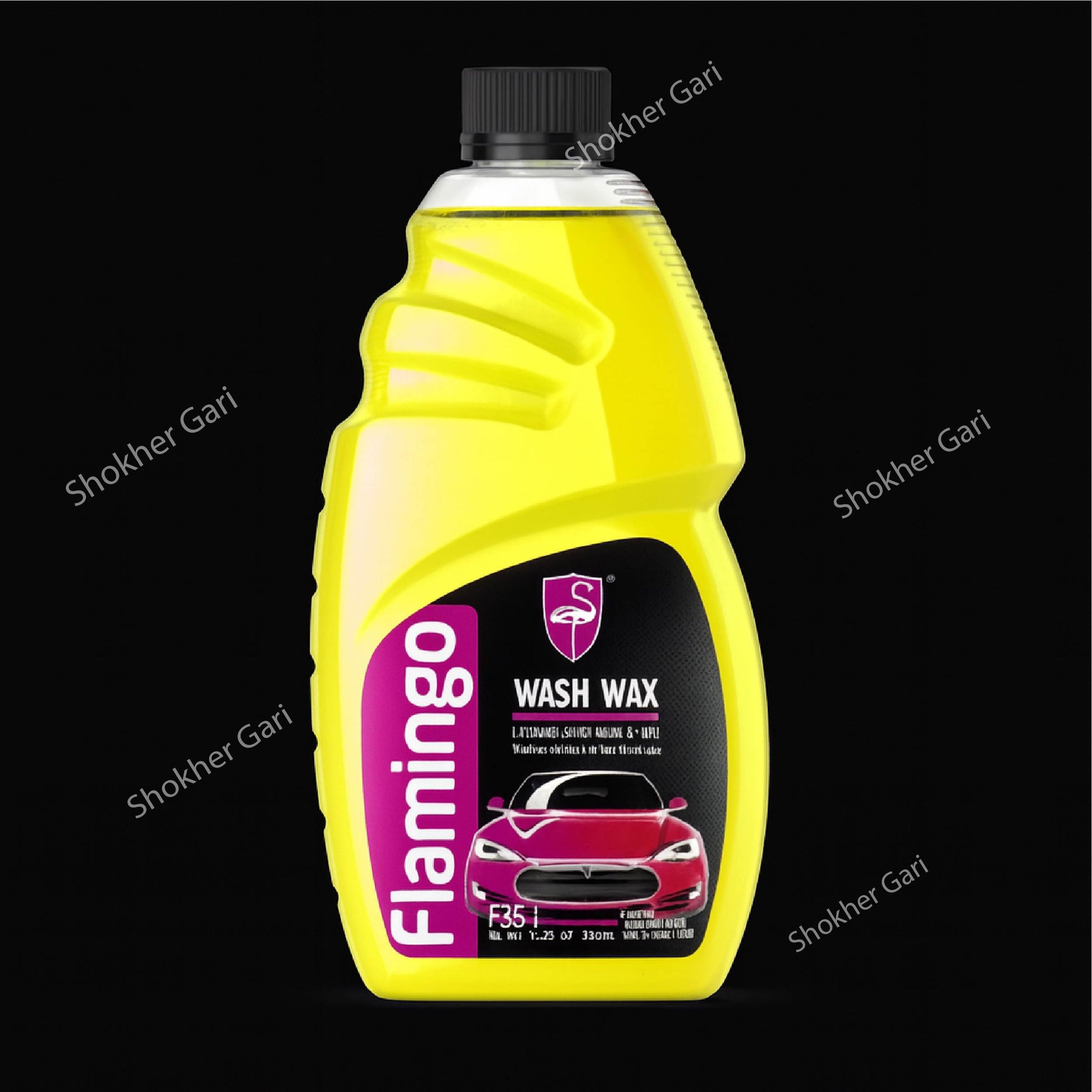 Flamingo Wash Wax 500ml image 2