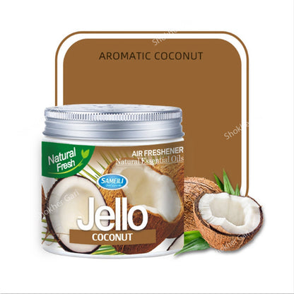 Jello Car Air Freshner Sameili Jello Nature 220g - Coconut image
