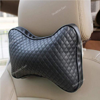 Artificial Leather Neck Pillow- 2 Pieces Set image 8