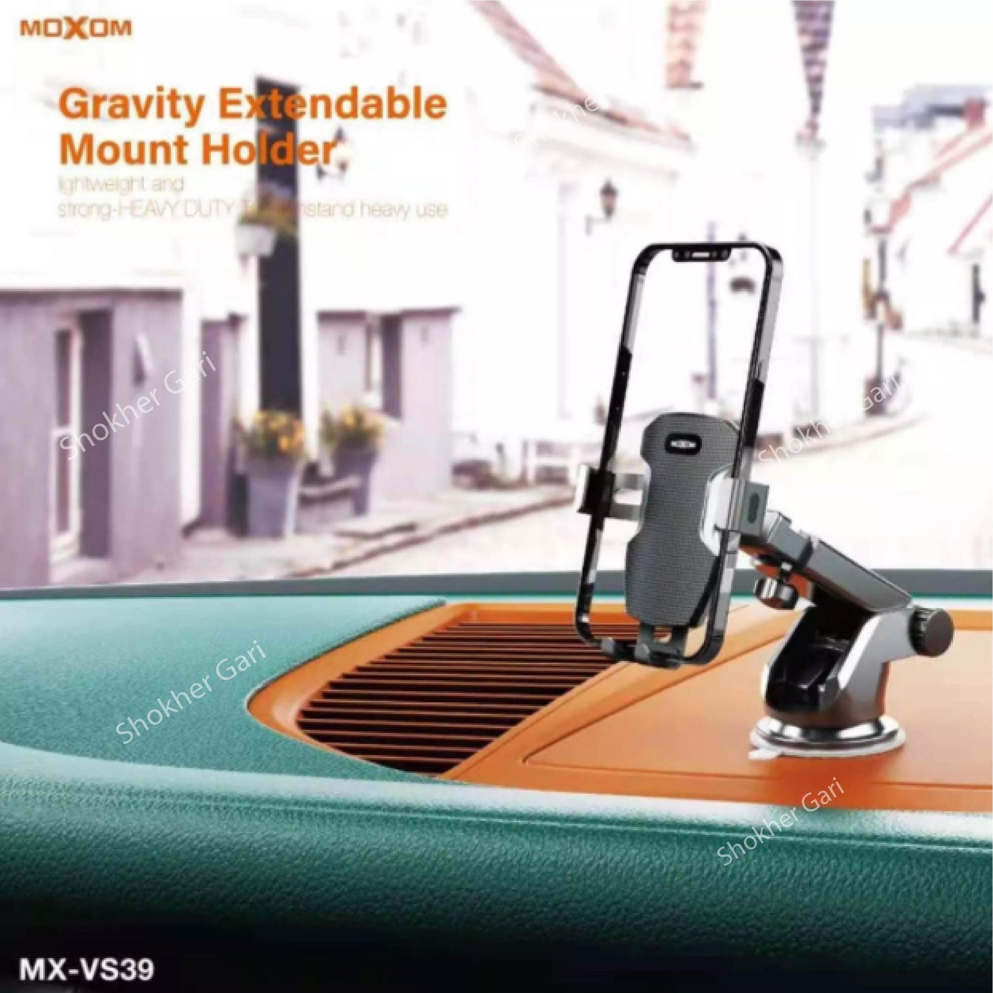 MOXOM MX-VS39 Gravity Extendable Phone Holder image 0