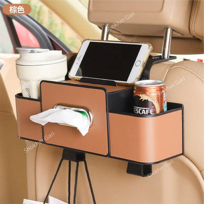 1pcs Car Functional Storage Seat Back Organizer image 2