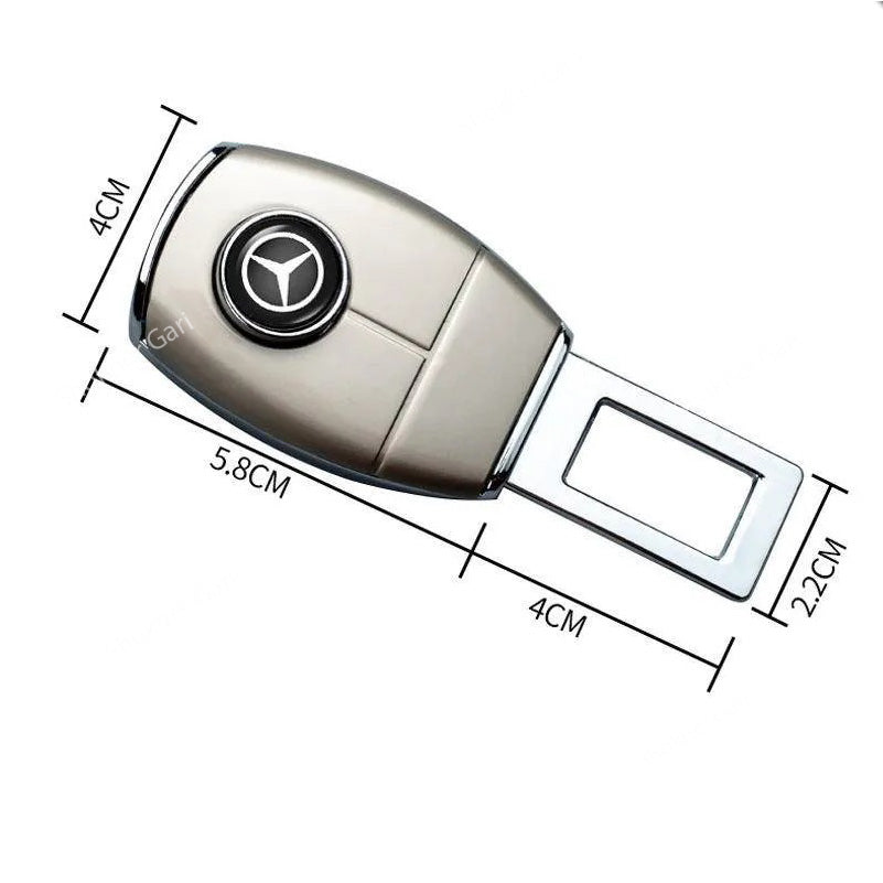 Car Seat Belt Buckle Clip and Safety Alarm Stopper - 1 Piece image 2