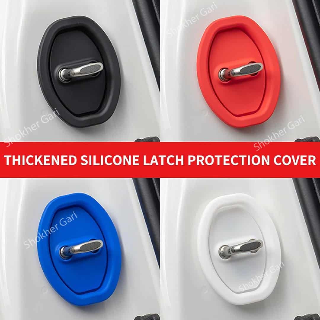 M/Y 4 pcs set Car Door Lock Protector Cover for Sound image 10