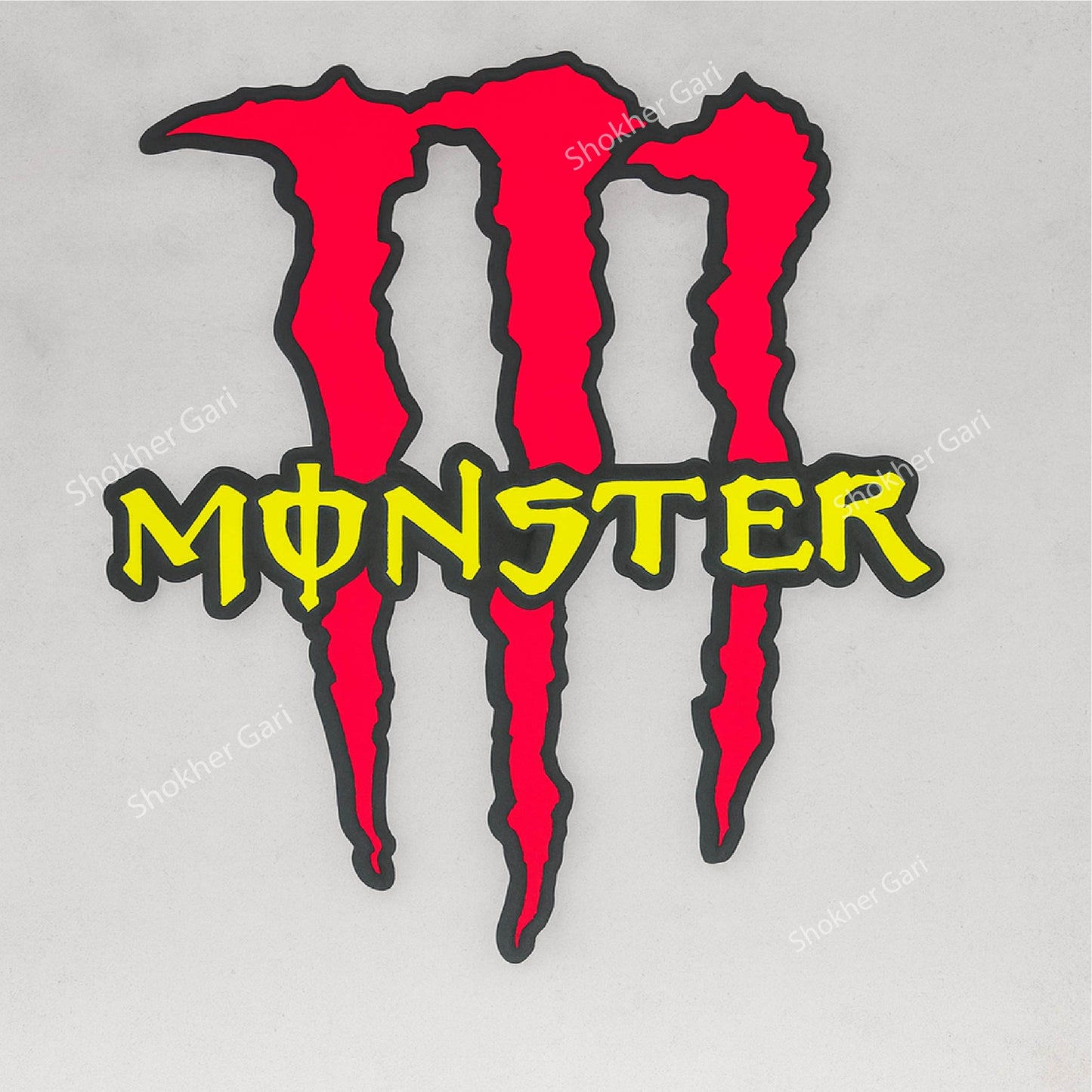 Car Monster Sticker Energy  Waterproof &amp; Premium quality image 5