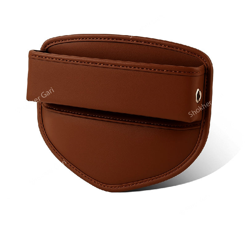 Car Seat Gap Filler 1 Piece - Coffee image