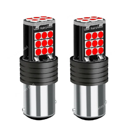 2Pcs Red Brake Hyper LED Bulb image 5