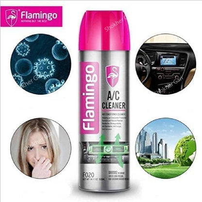Flamingo A/C Pro 500 ML - Car Air Coordinator Cleaner image 3