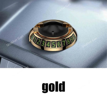 Upgraded Dashboard Universal Car Phone Holder - Golden image