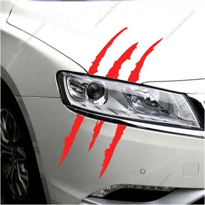 2pcs Claw Marks Sticker For Car Headlight image 9