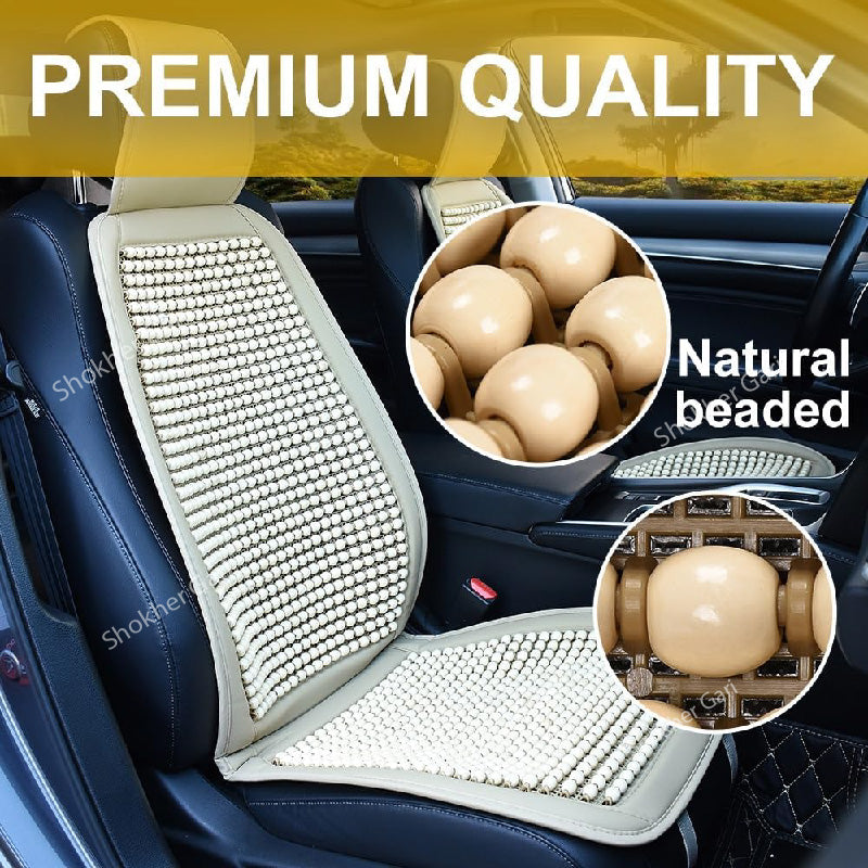 1pcs Wood Beaded Car Seat Cushion Cover image 8