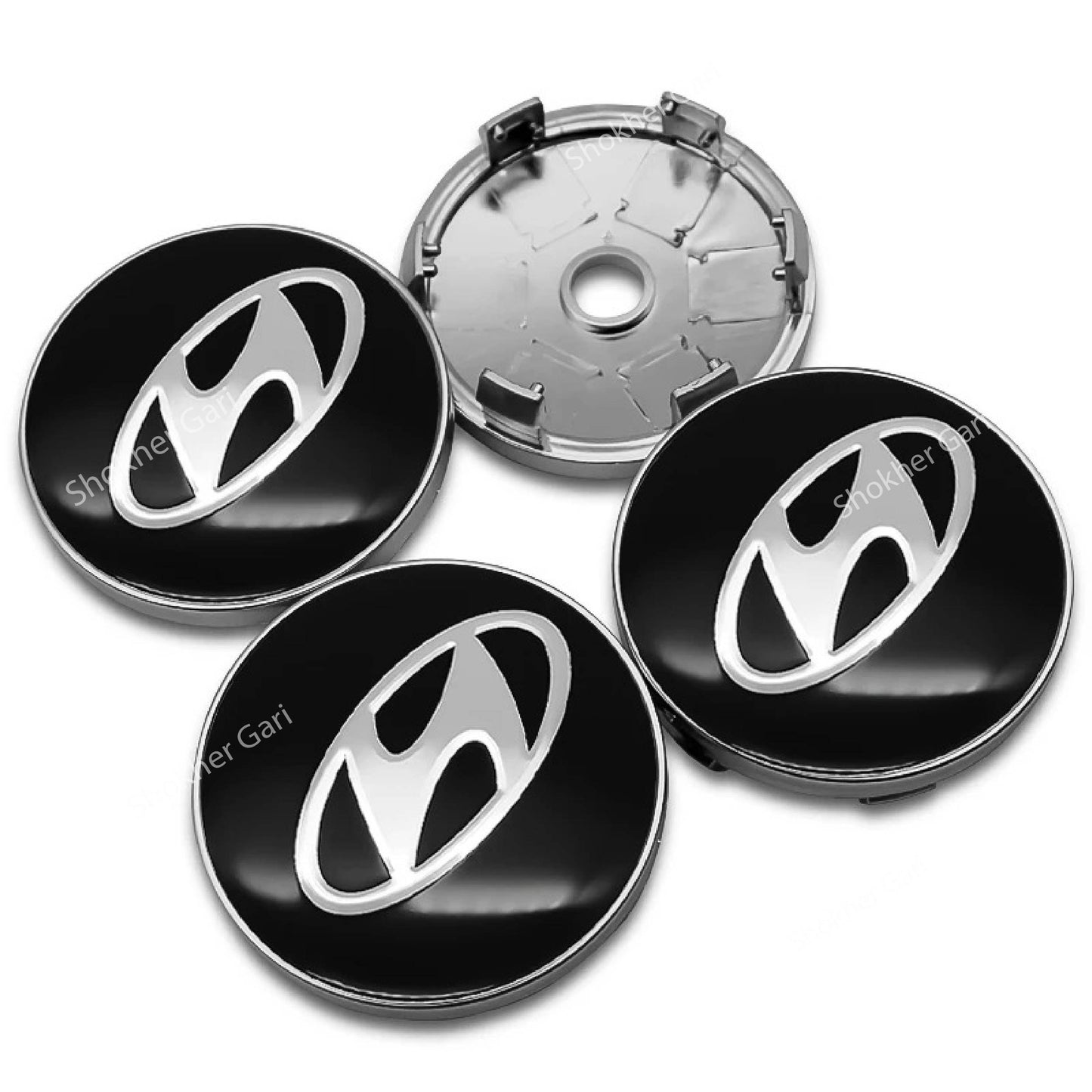 4pcs Car wheel hub caps - Wheel Rim Cover for protection against dust and debris image