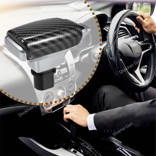 M/Y High Quality Universal Carbon And wooden gear knob image 0