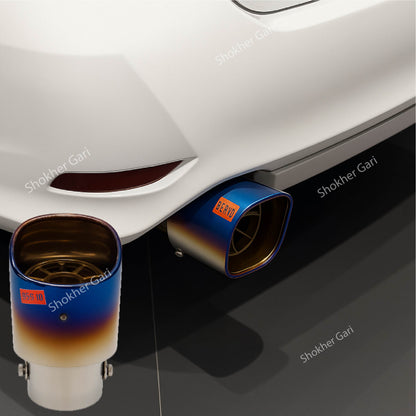 Exhaust Muffler Cap Stainless Steel (6618 CH) image 0