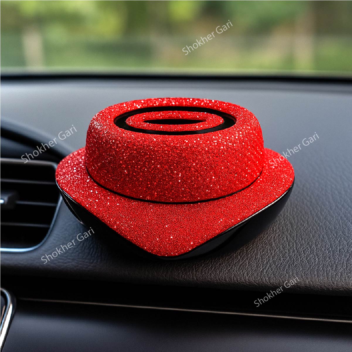 1Pcs Car Stone air Freshener Luxury Bling Diamond image 0