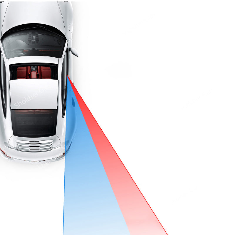 2pcs Set Car Magnet Inside the Rear Door Exit B Pillar image 1