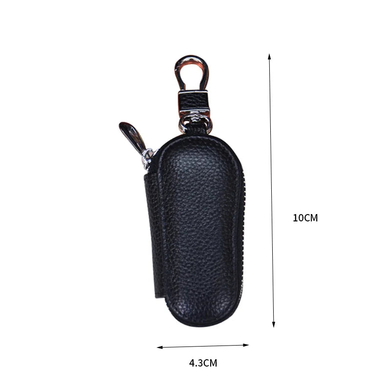 Compact PU Leather Key Case - Keyring 2 in 1 image 3