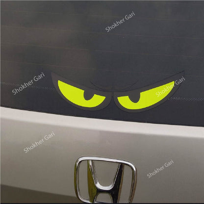 1Pcs Eyes Cartoon Car Stickers image 1