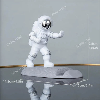 Astronaut Statue Office mobile Mount holder 1Pcs - 7 image