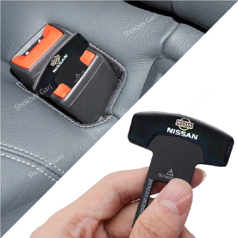 Car Seat Belt Alarm Stopper Clip 02 2pcs set image 5
